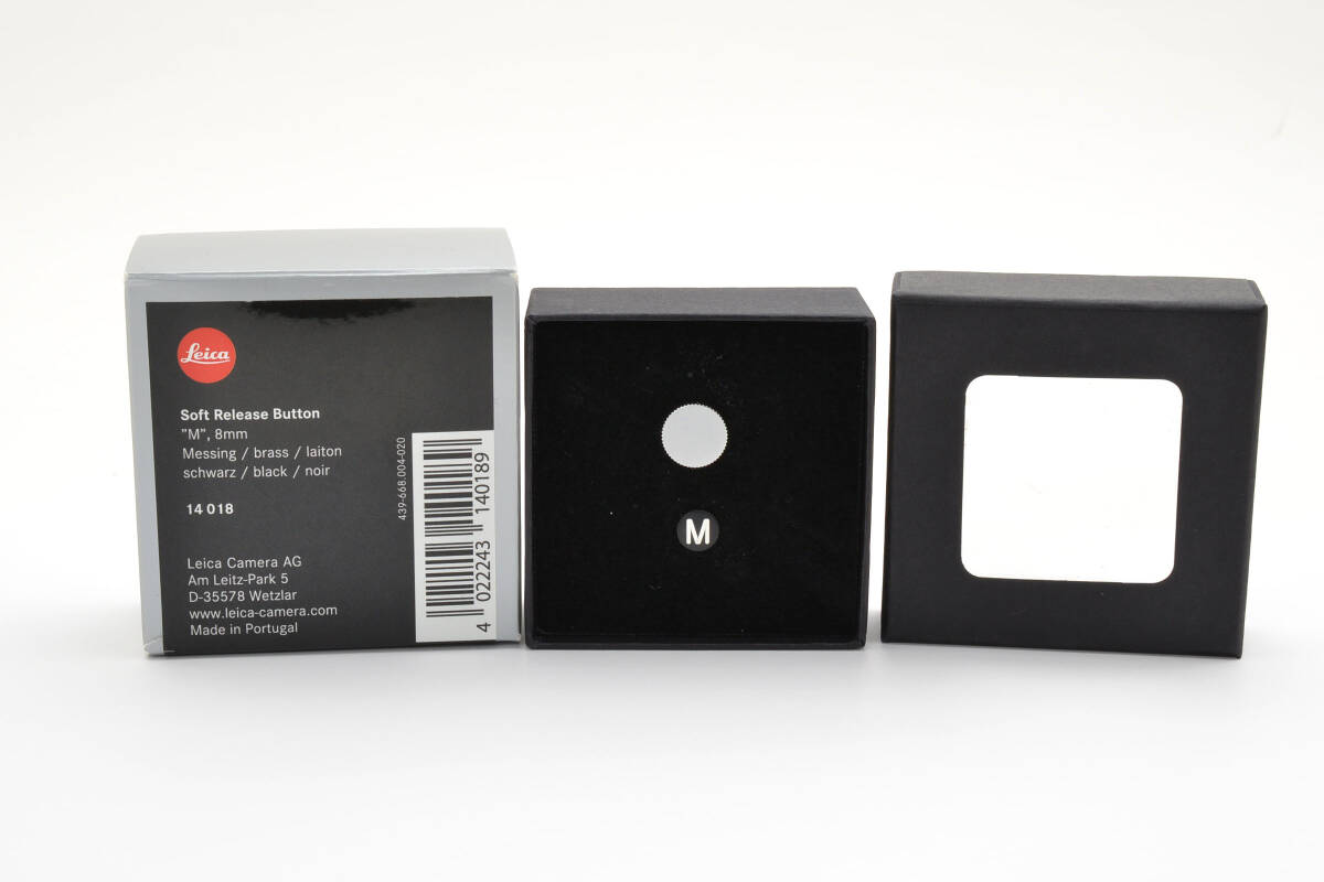 ★☆ 美品！ LEICA ライカ 14018 ソフトレリーズボタン M 8mm 箱付 ★☆