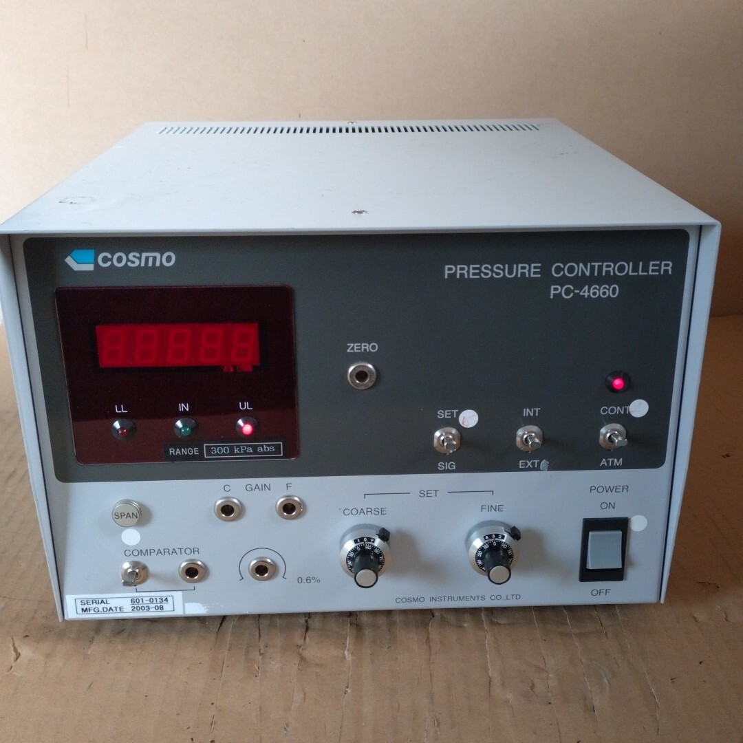 コスモ計器　圧力コントローラー　PC-4660 ジャンク