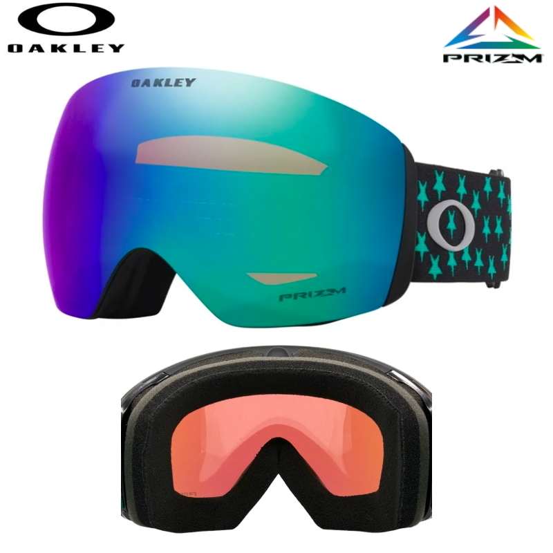 24-25OAKLEY FLIGHT DECK L カラー:BLACK STARS レンズ:PRIZM ARGON IRIDIUMオークリー