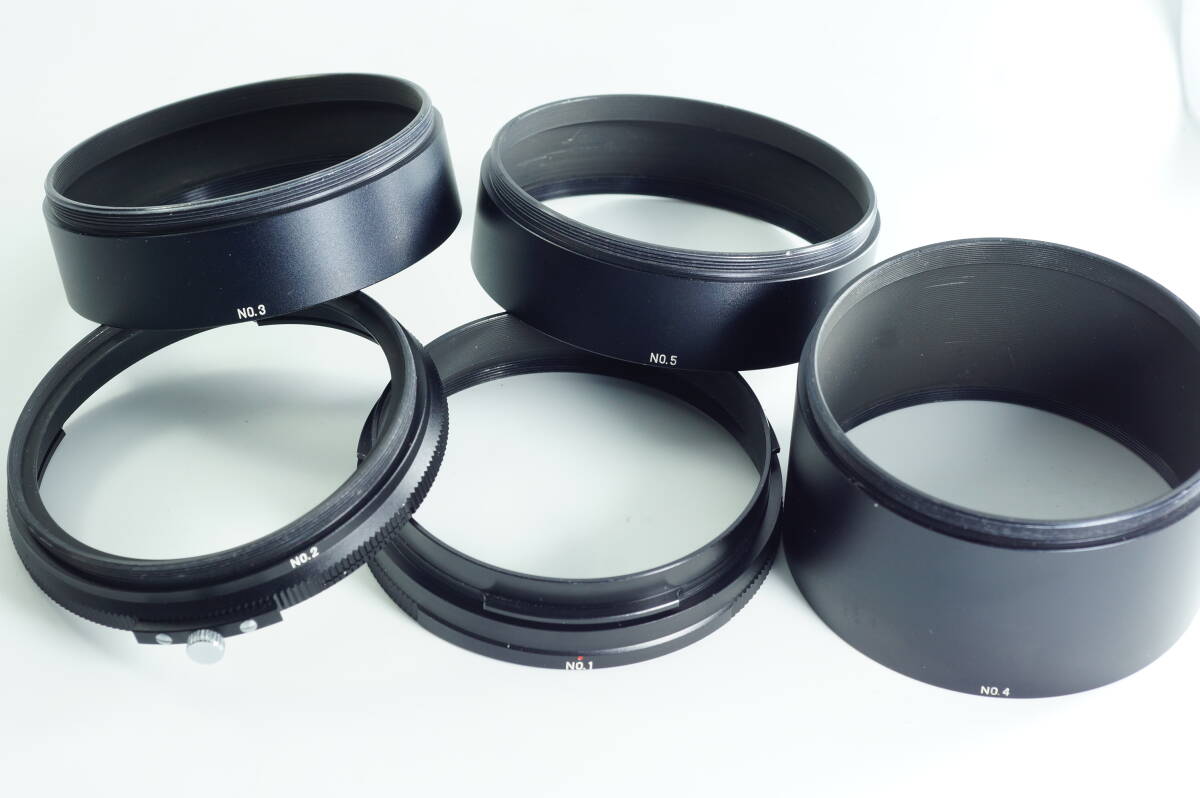 FOX BIG-02『とてもキレイ』MAMIYA マミヤプレス用 MAMIYA PRESS 接写 エクステンションリング リングセット No.1、2、3、4、5セット RING