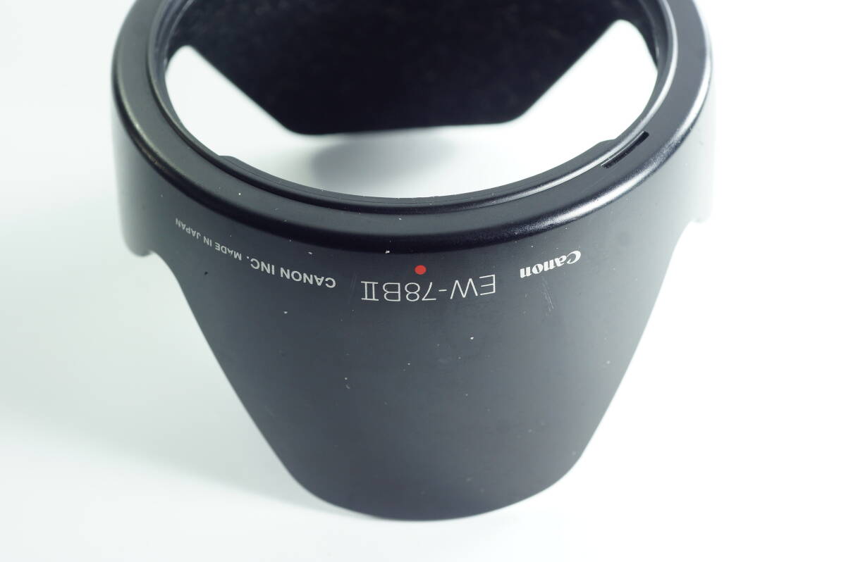 FOX BIG-02『並品』 CANON EW-78BⅡEF28-135mm F3.5-5.6 IS USM用 キヤノン キャノン レンズフード LENS HOOD SHADE