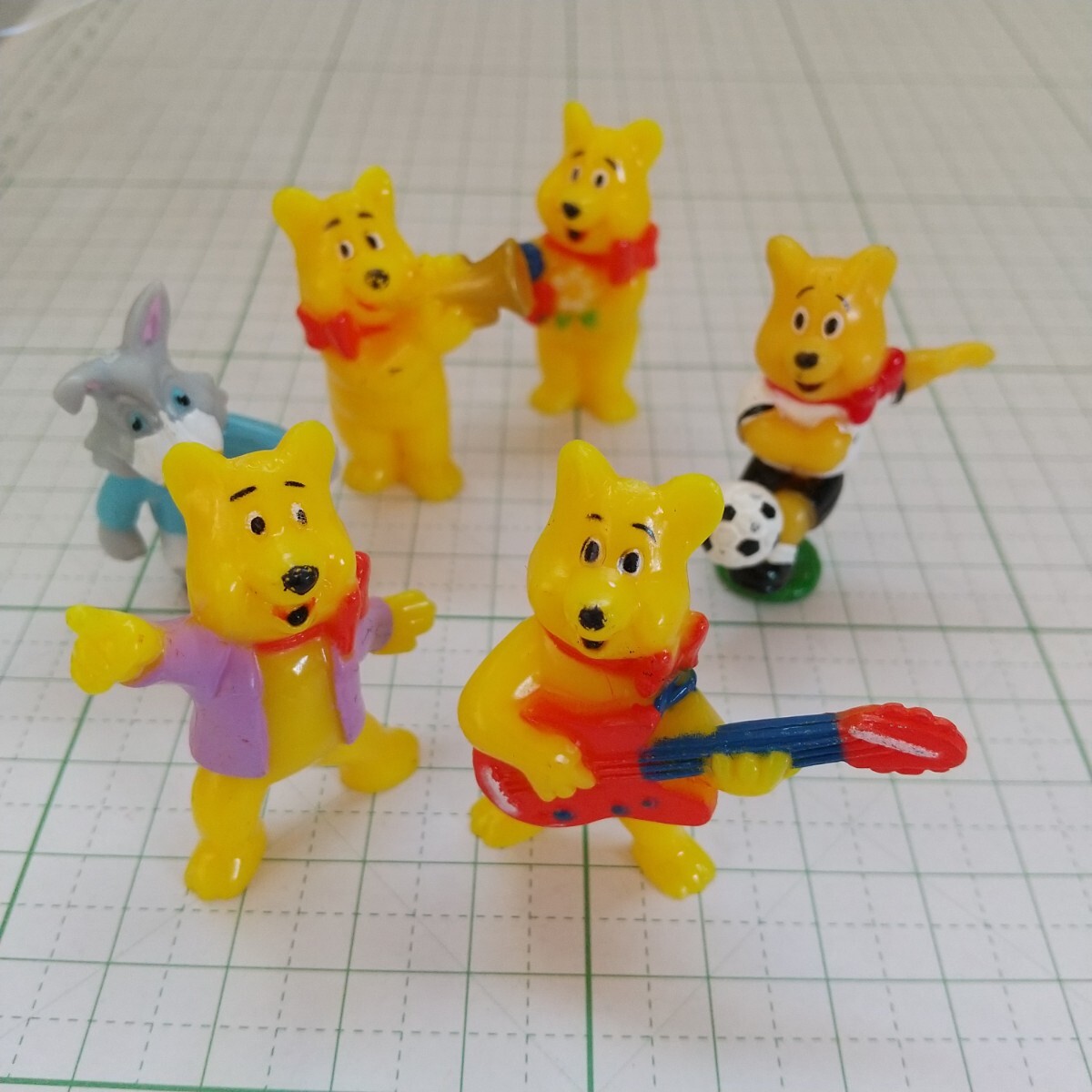 ハリボー　HARIBO　ミニフィギュア　アメトイ　かわいい　6個セット　プラトイ