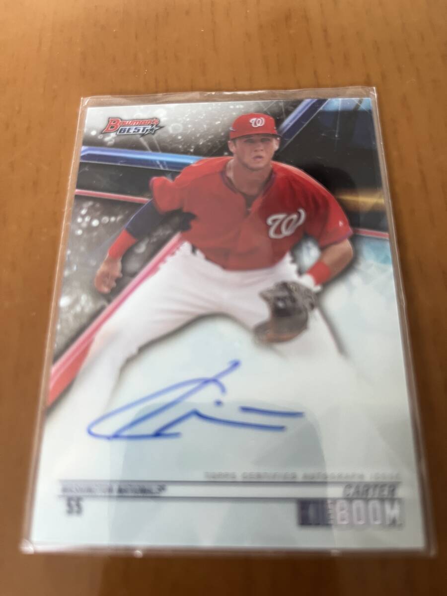 【Carter Kieboom】2018 Bowman’s Best Auto