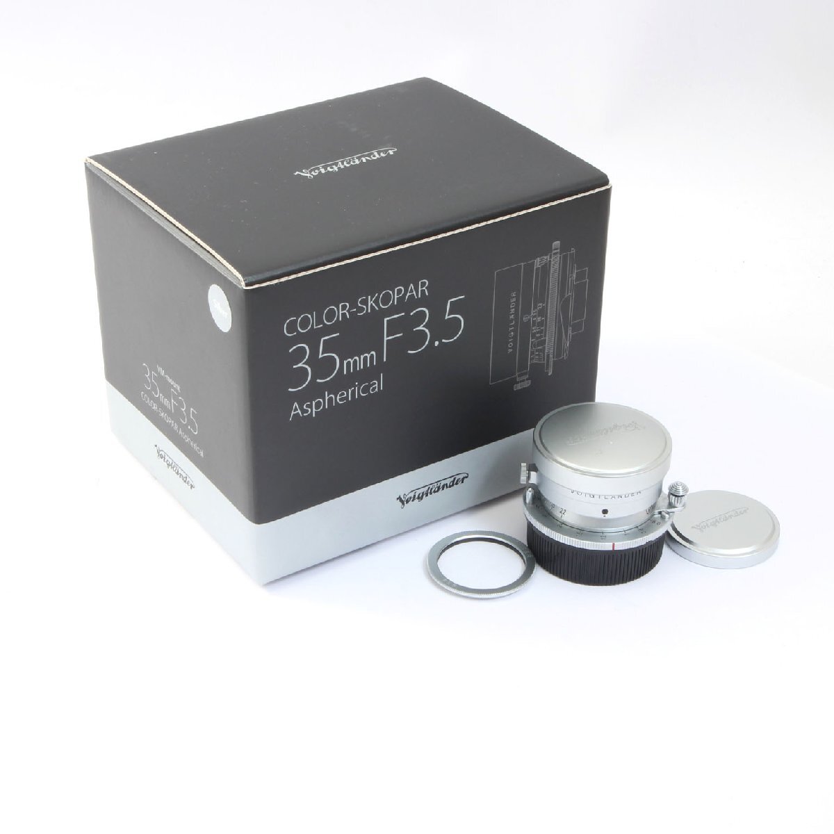 Voigtlander COLOR SKOPAR 35mm F3.5 フォクトレンダー VM（ライカMマウント) シルバー