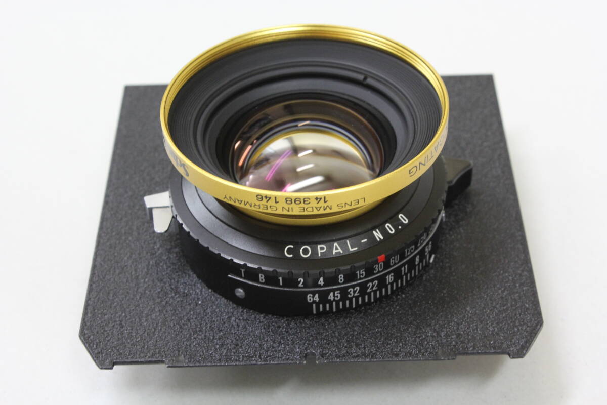 ■動作確認済■　シュナイダー（Schneider-Kreuznach）　APO-SYMMAR 150mm F5.6 MC GOLD EDITION ゴールド　■お探しの方どうですか！■