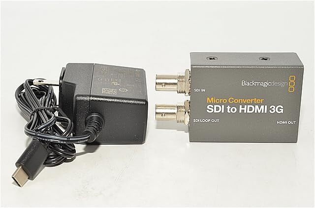 632★新品級★Blackmagic Design コンバーター Micro Converter SDI to HDMI 3G PSU