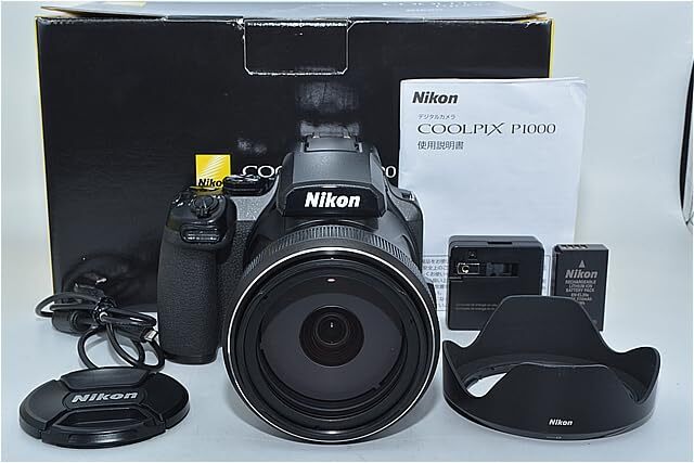 592★新品級★Nikon デジタルカメラ COOLPIX P1000 ブラック クールピクス P1000BK