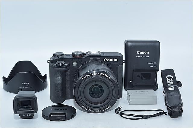692★新品級★Canon デジタルカメラ PowerShot G3X EVFキット 広角24mm 光学25倍ズーム PSG3XEVFKIT