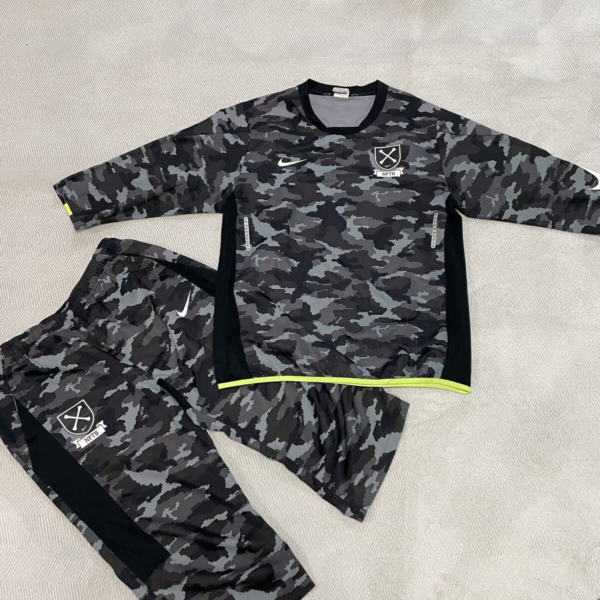 NIKE NFTB 7分 デジタルカモ 上下セット XL ナイキ