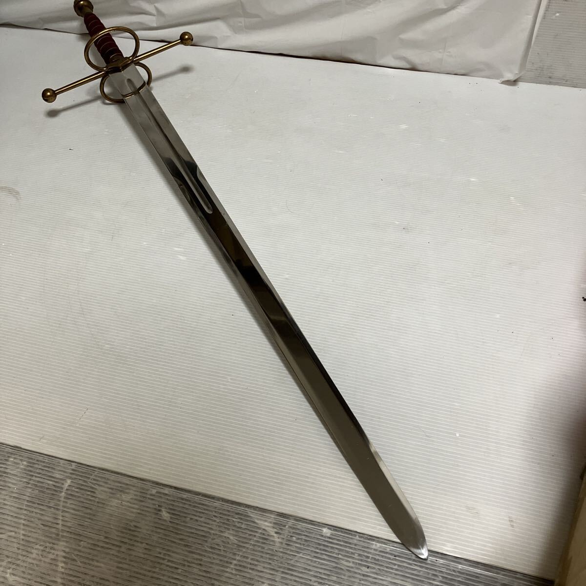 T108 Marto Garcia de Paredes 剣　模造 中世騎士　Highlander The Series ハイランダー ガルシア・デ・パレデス 剣 映画/ドラマ使用モデル