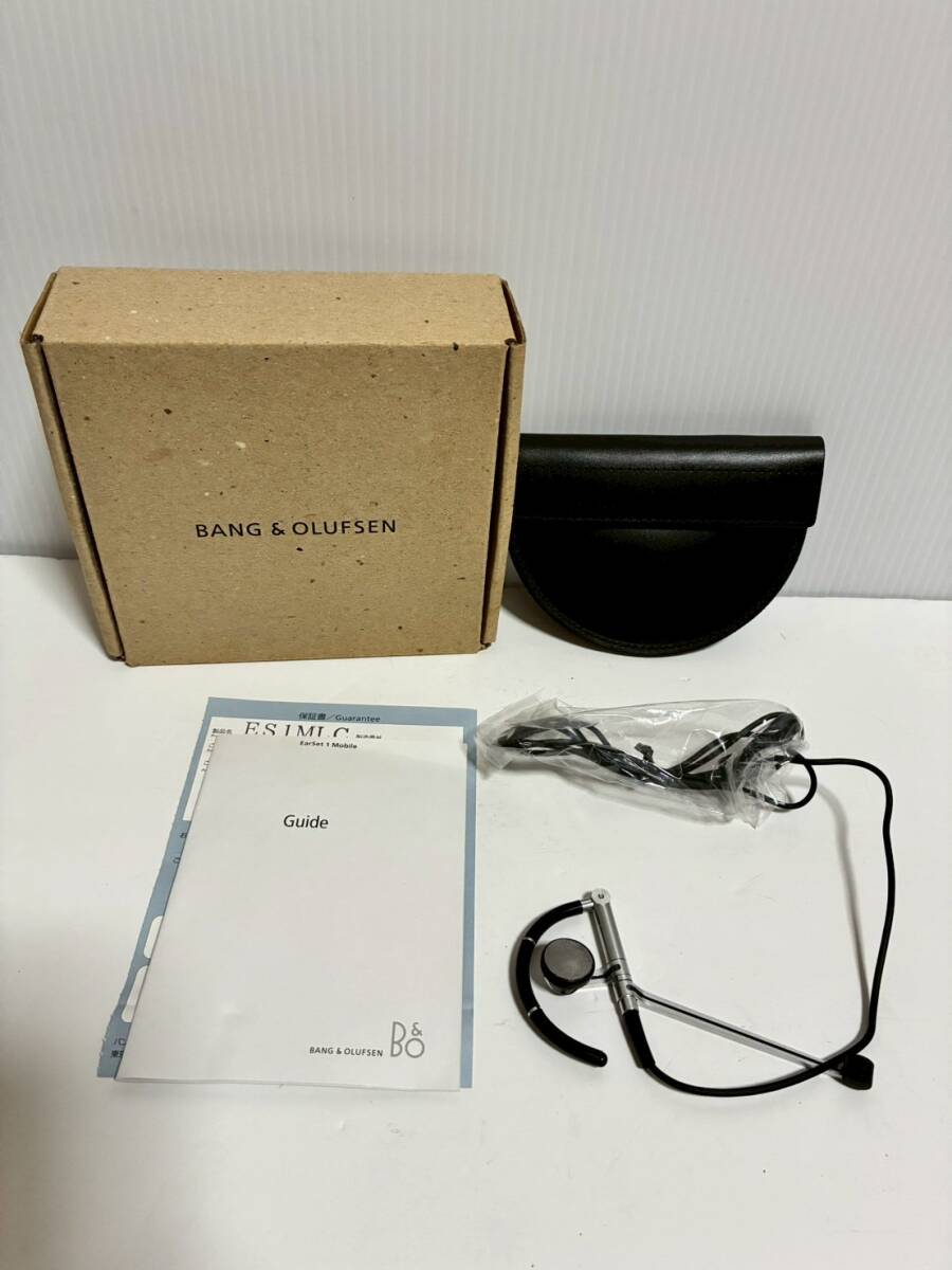 □ T025 □ 未使用品 BANG&OLUFSEN “ EarSet 1 Mobile ” left バング&オルフセン 欠品有