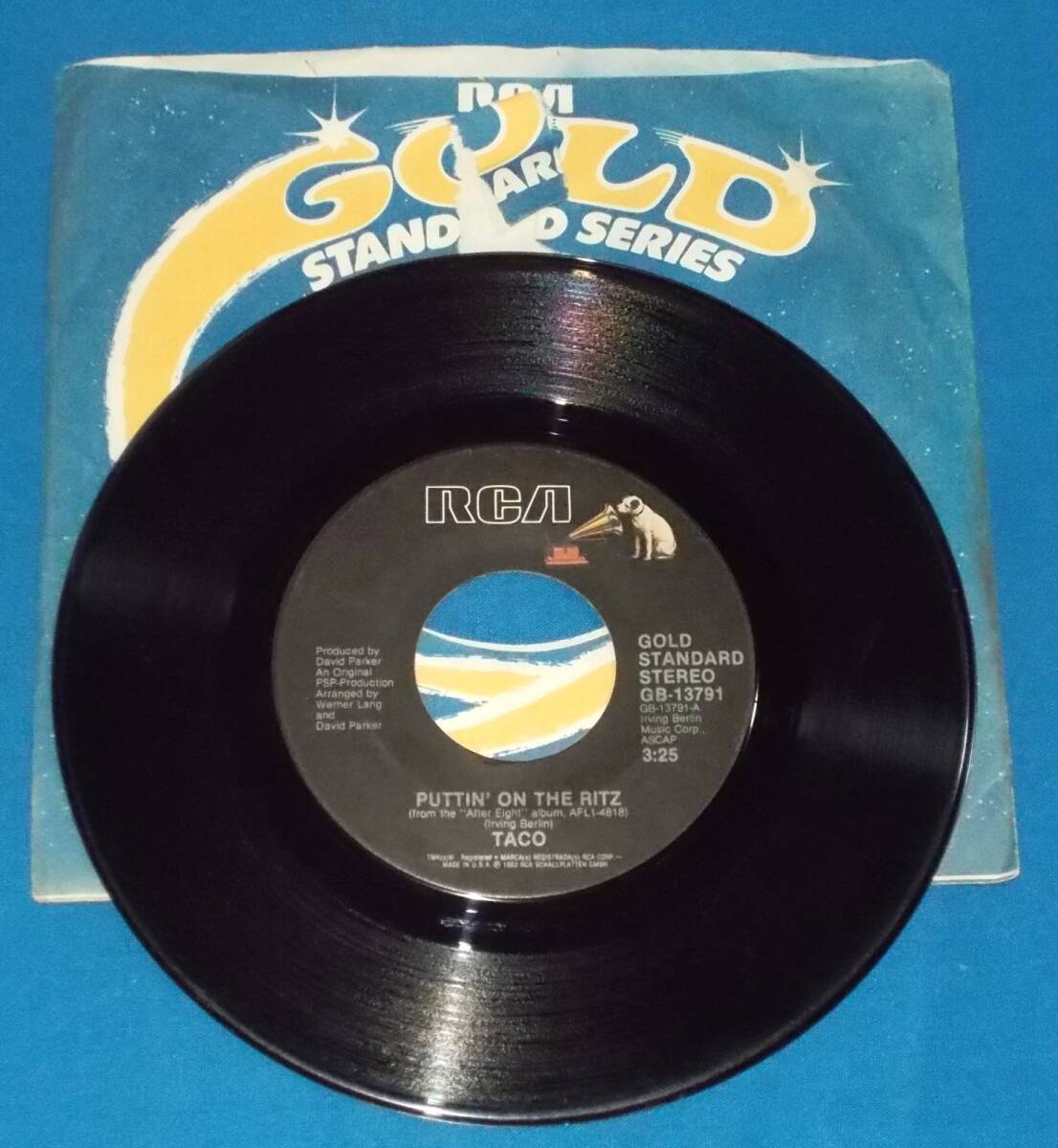 ☆7inch EP★US盤●TACO/タコ「Puttin' On The Ritz/踊るリッツの夜」80s名曲!●