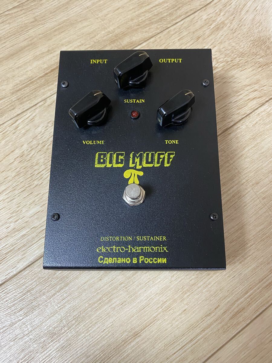 中古 ELECTRO-HARMONIX BIG MUFF ファズ ディストーション ビッグマフ 本体のみ/電池はないので、動作未確認/現状品/ジャンク