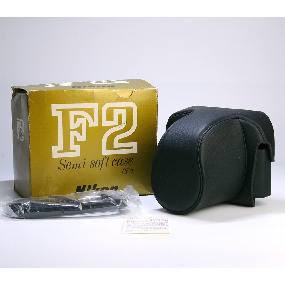 未使用　ニコン　F2　ソフトケース　semi soft case　元箱・紐付き　771