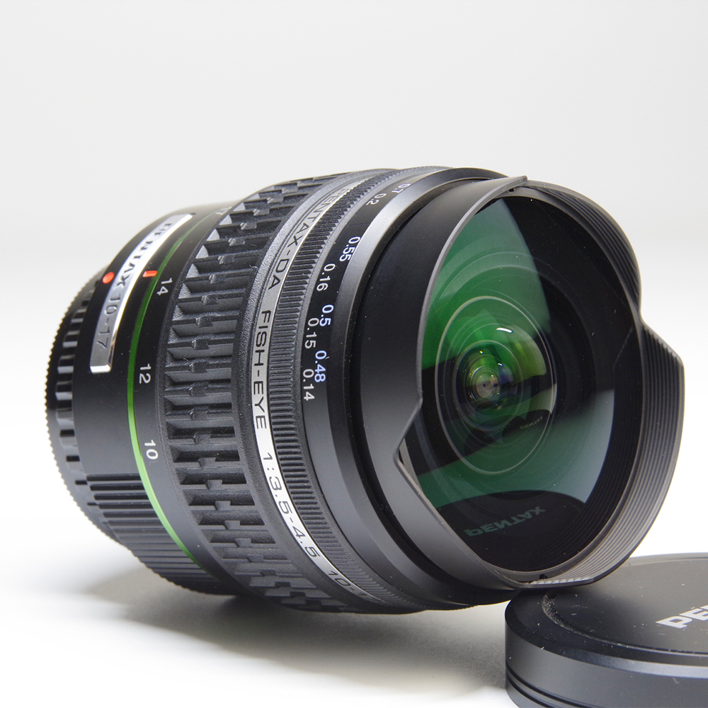 美品　ペンタックス　SMC PENTAX-DA FISH-EYE 1:3.5-4.5 10-17mm ED (IF)　780
