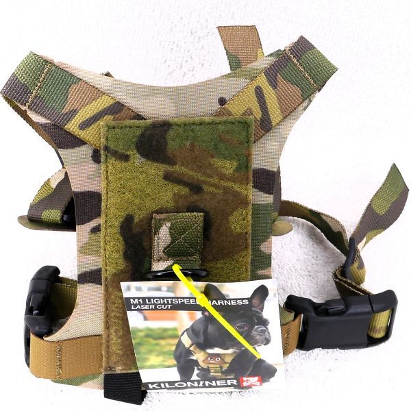 キロナイナー KILONINER M1 ライトスピードハーネス S（カモフラージュ・新品）
