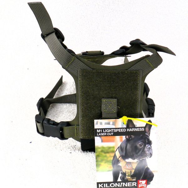 キロナイナー KILONINER M1 ライトスピードハーネス XXS（レンジャーグリーン・新品）