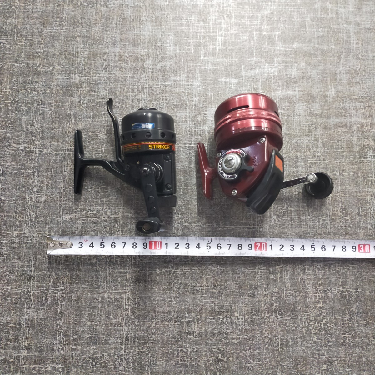 す3989 スピニングリール Daiwa ダイワ Hi-Cast No.1 ハイキャストストライカー オールド ヴィンテージ 2点 まとめ売り