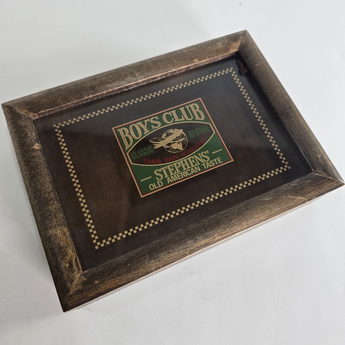 アクセサリーケース　STEPHENS’ 1936 AUTHENTIC 小物入れ アンティーク レトロ ヴィンテージ