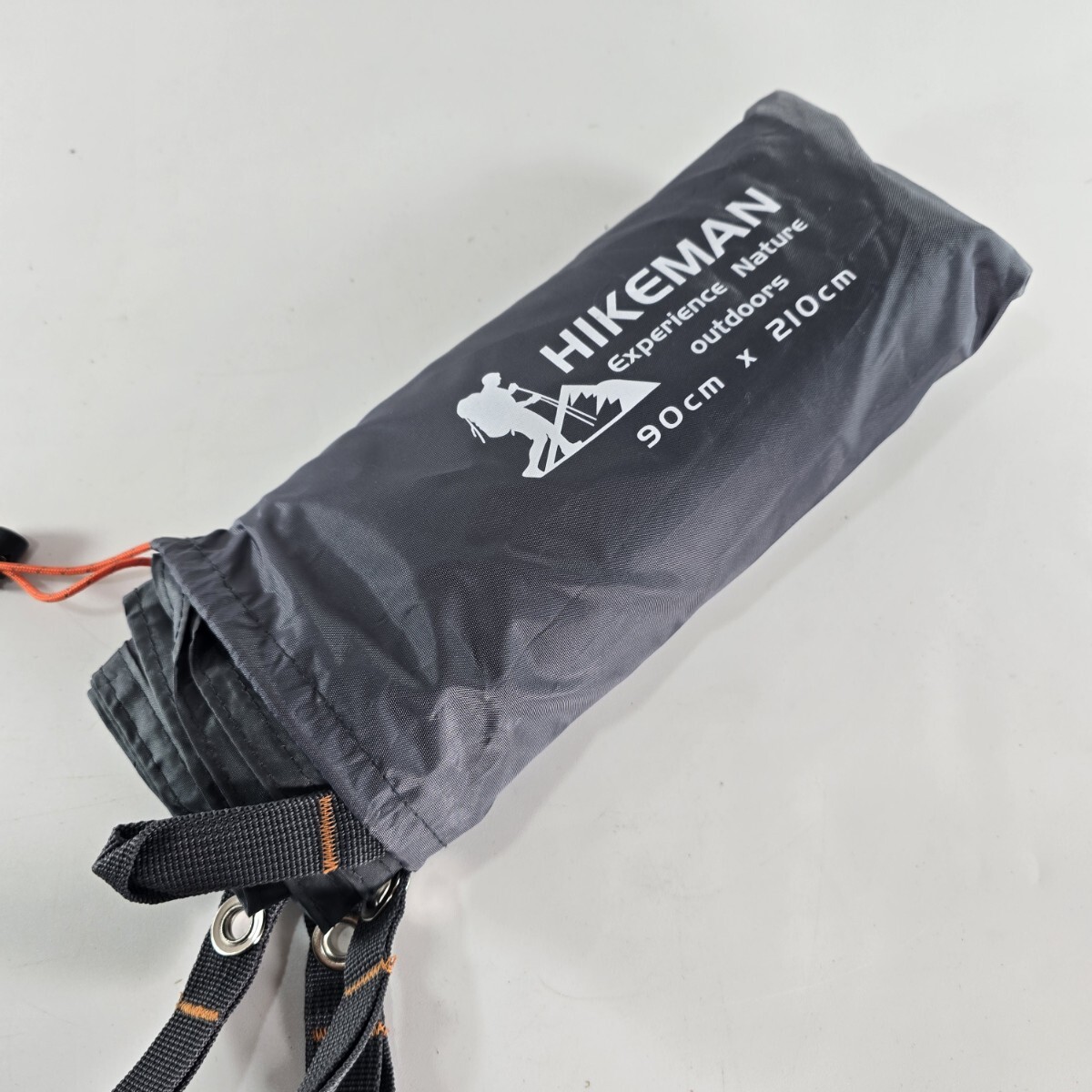 HIMIMI HIKEMAN グランドシート Sサイズ　90cm*210cm テント キャンプ アウトドア用品 アウトドア グレー