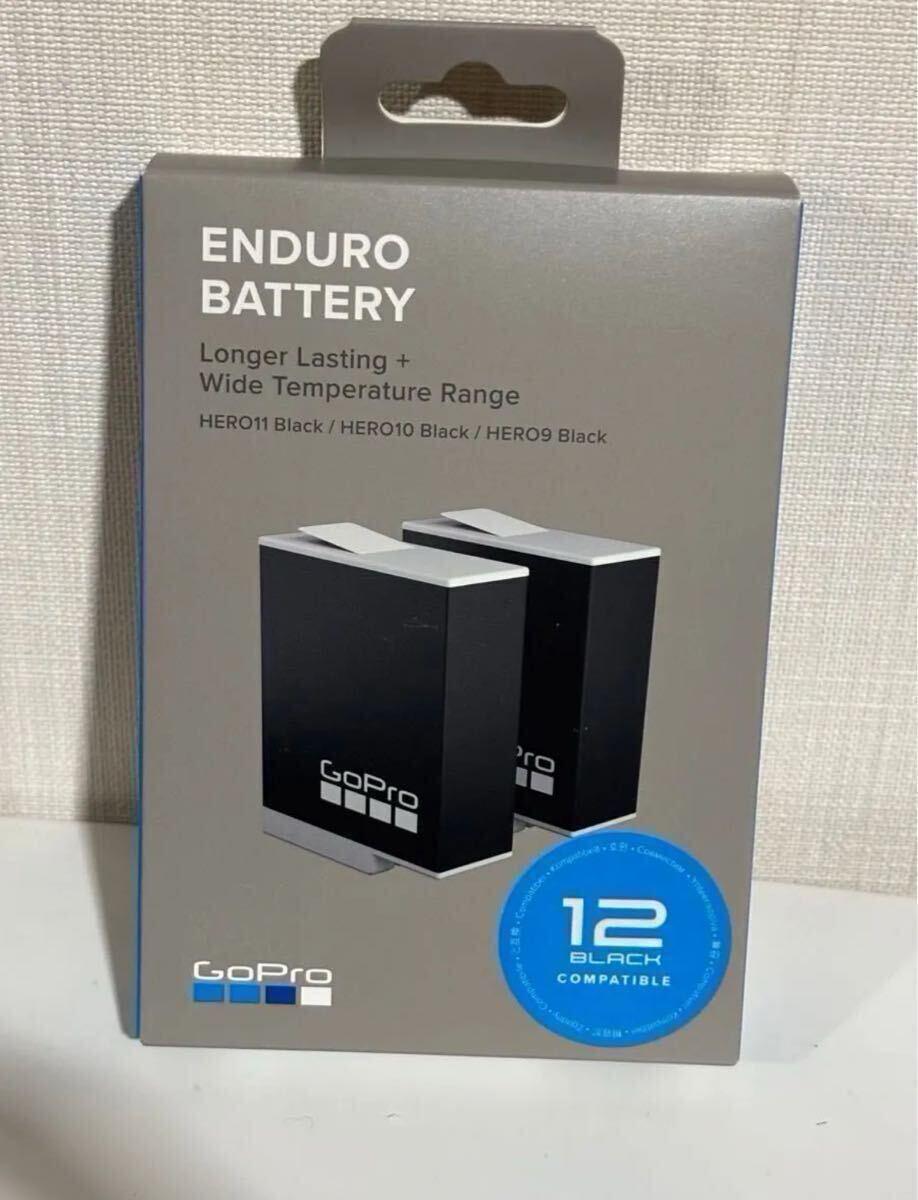 送料無料【正規品新品】GoPro ゴープロ エンデューロバッテリー 2個セット GoPro ADBAT211JV enduro 純正品