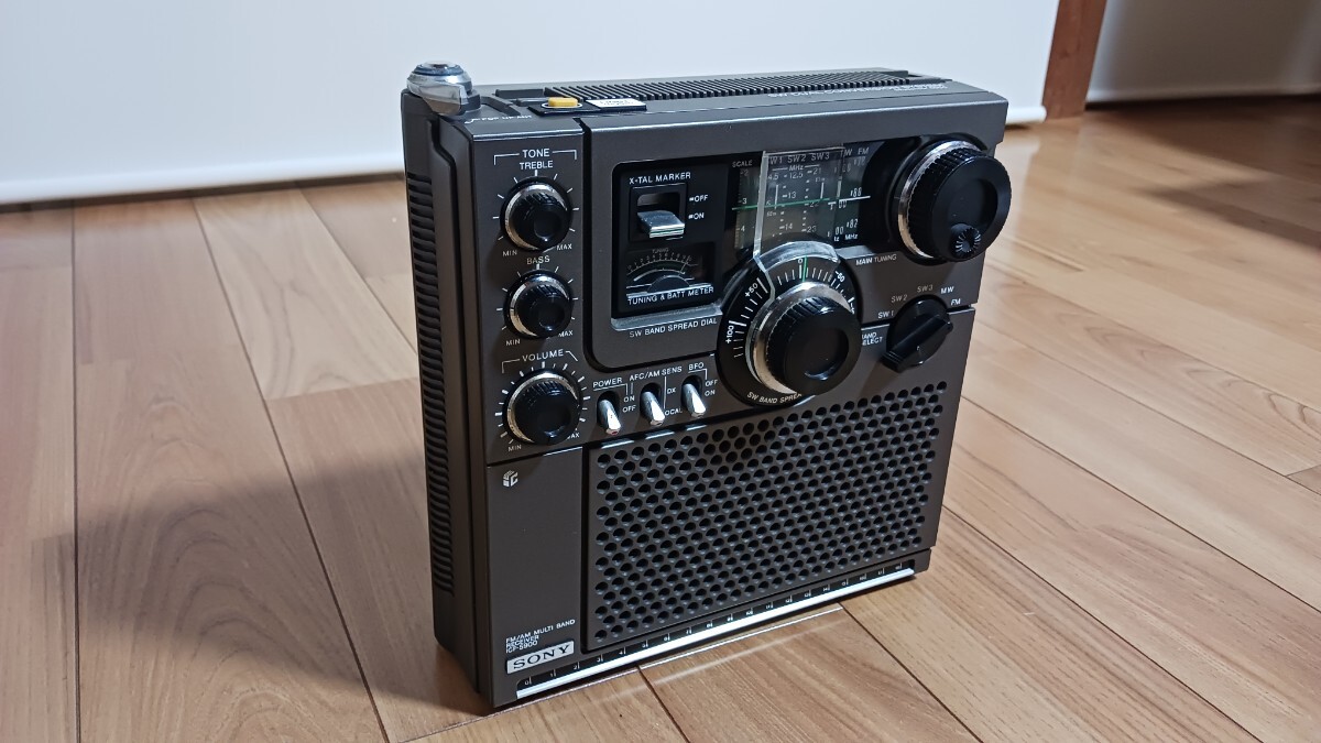 極上品 整備済み SONY ソニー ICF-5900 スカイセンサー マルチバンドレシーバー Skysensor ラジオ ④