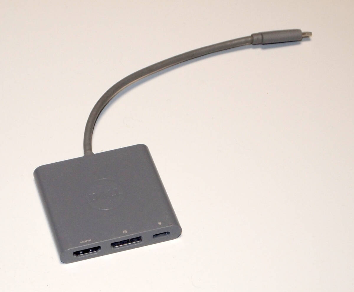 [8] パソコンやスマホで充電しながら映像出力が使えるアダプタ DELL 76RN1　/　DELL 以外でも使えます