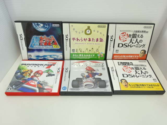 【＃16734】ニンテンドー　DS　3DS　ソフトまとめ　マリオカート他　コレクション