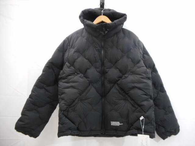 69 送120サ 0119UD18 CMF OUTDOOR GARMENT CMF WOVEN DOWN HOODIE ダウンジャケット ブラック サイズL 未使用