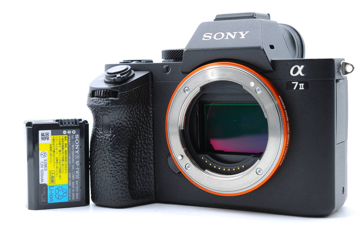 ★良品★ ソニー SONY α7II ボディ ブラック ILCE-7M2 シャッター回数18027