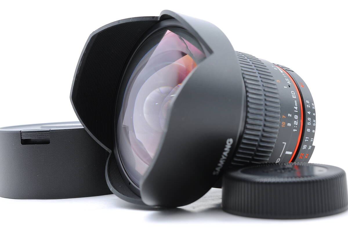 ★美品★ サムヤン SAMYANG 14mm F2.8 ED AS IF UMC NIKON