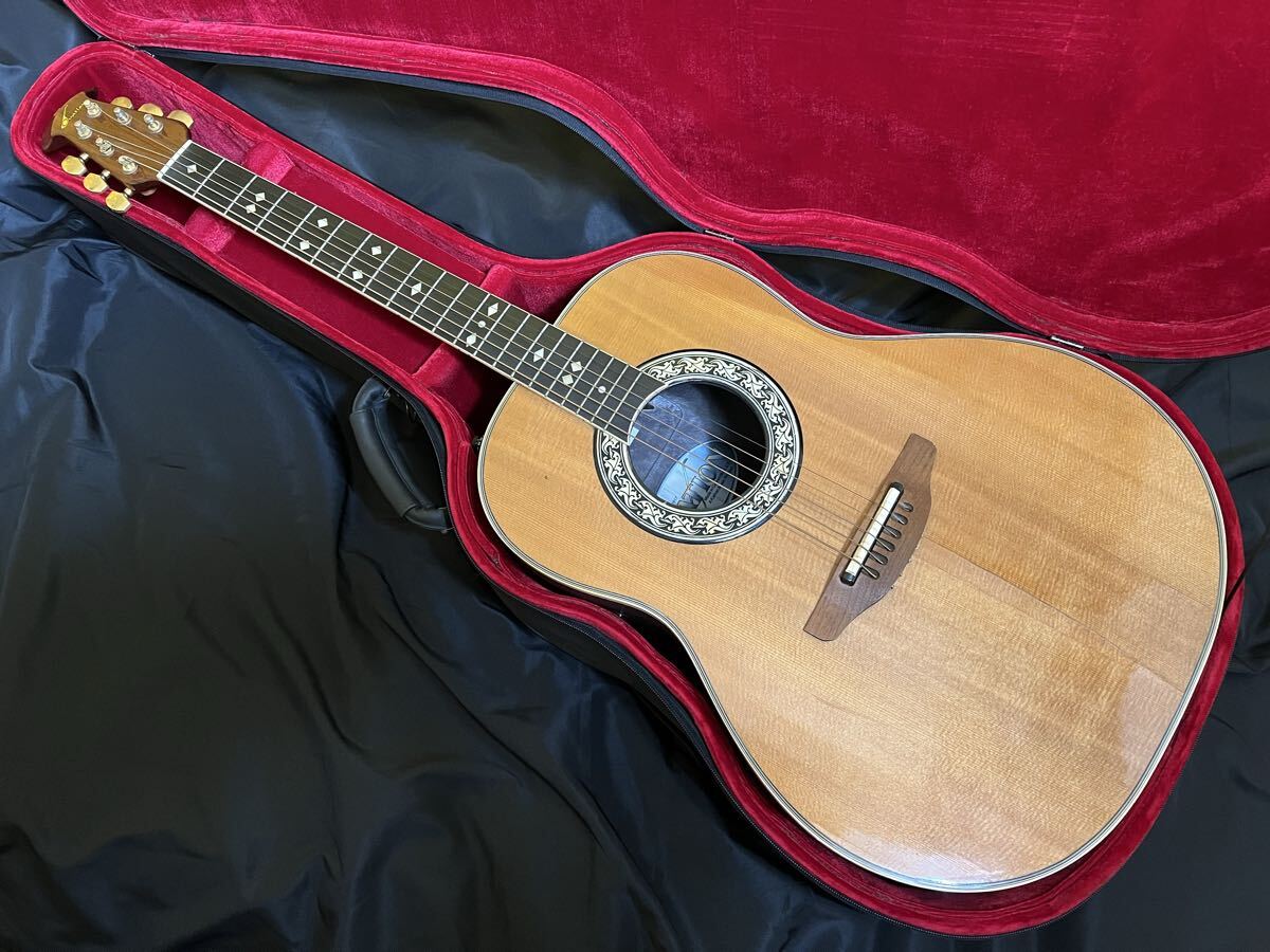 激レアOvation USA 1617 Legend ナチュラルフィニッシュ　オベーション　エレアコ　80年代　美品ギグバッグ付き 