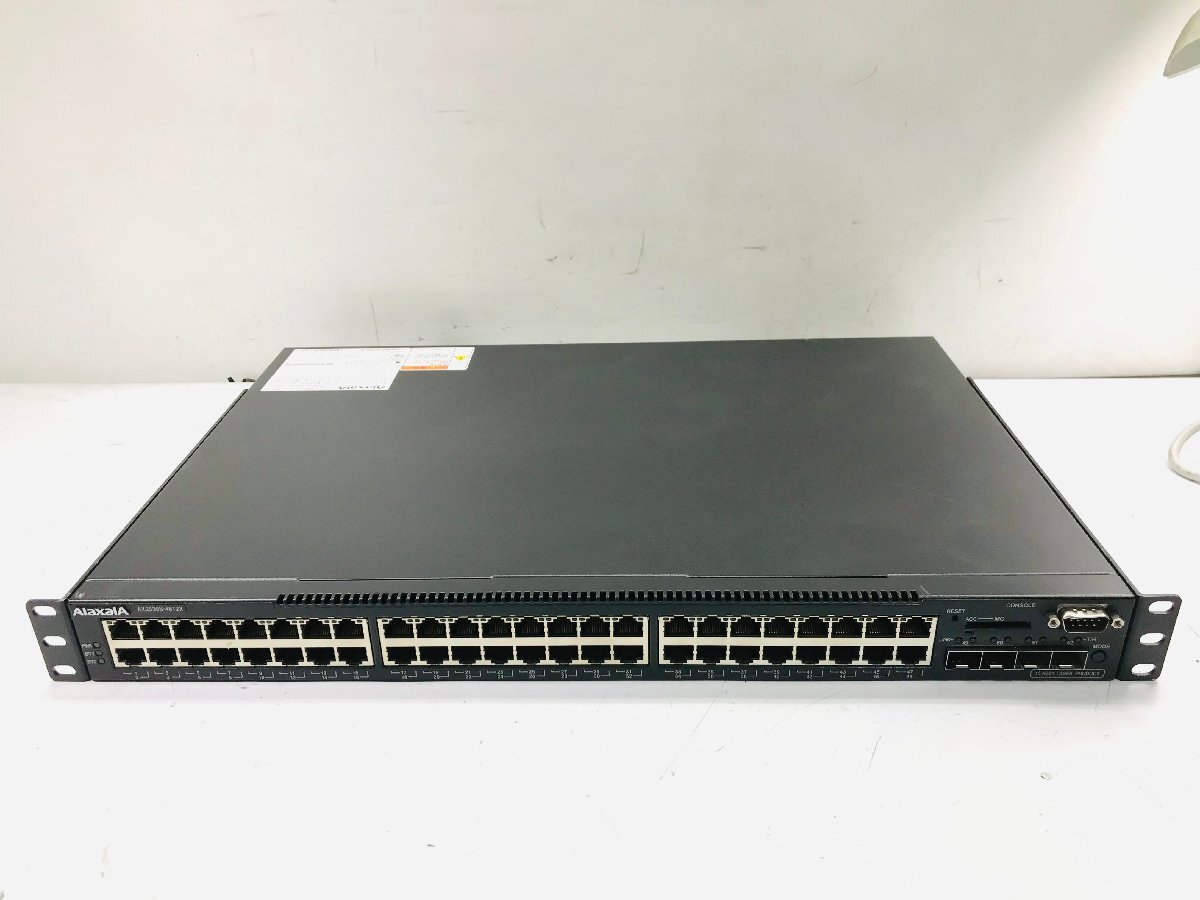 ☆初期化済み　ALAXALA/アラクサラ AX2530S-48T2X 　AX-2530-48T2X-B　ボックス型L2スイッチ