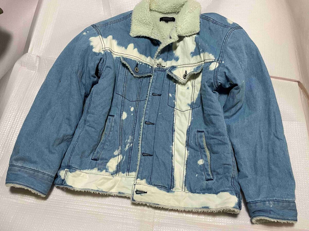 ボアつきGジャン　Lサイズ　中古品　着用時間短