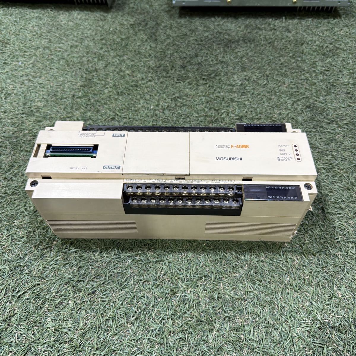 6A278 三菱電機 マイクロシーケンサ PLC F1-40MR 通電確認済み　　