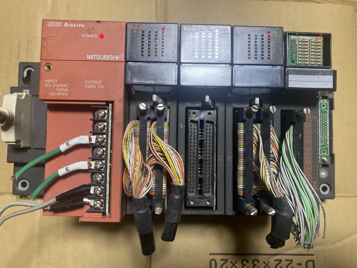 D6A024 三菱電機 A1S61PN A1SY42 動作保証 シーケンサ