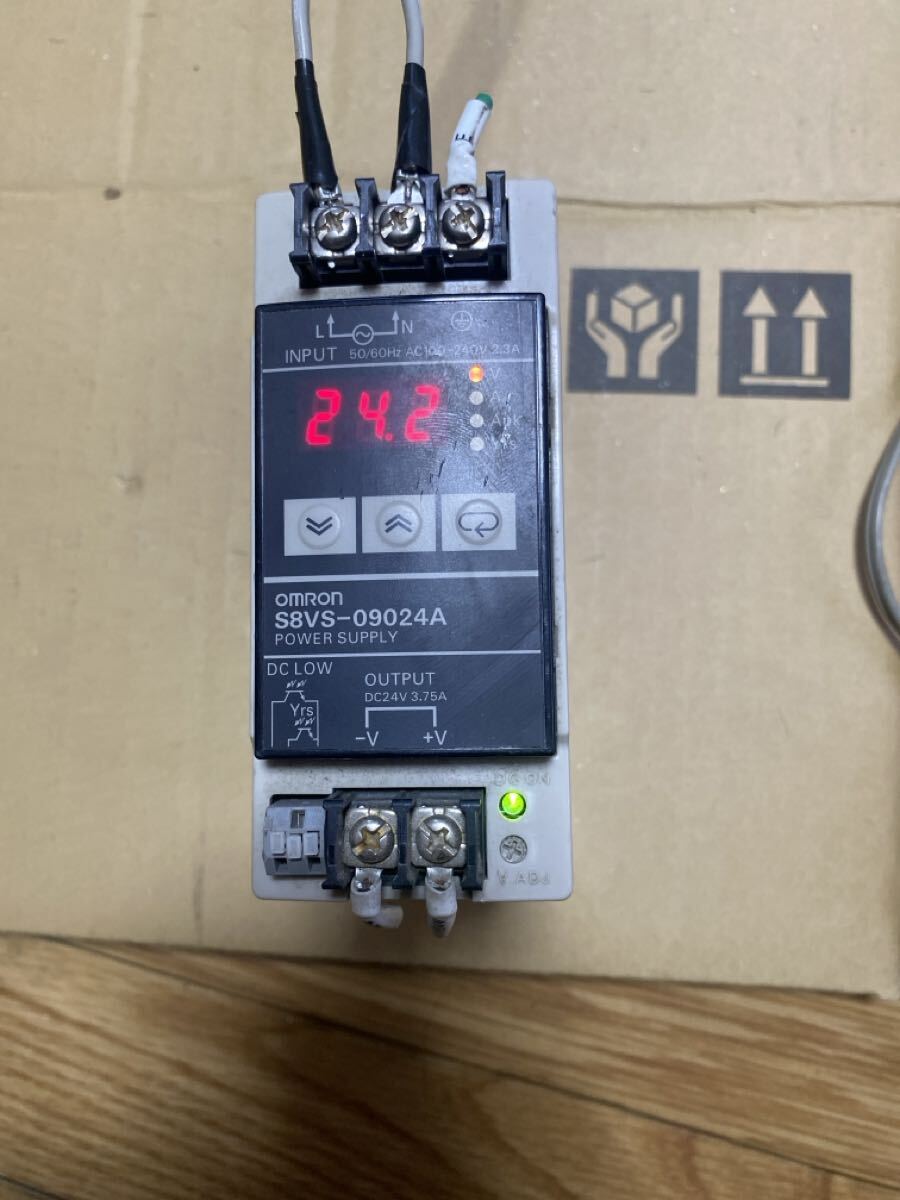 D6A037 S8VS-09024A/ED2 OMRON パワーサプライ　動作保証