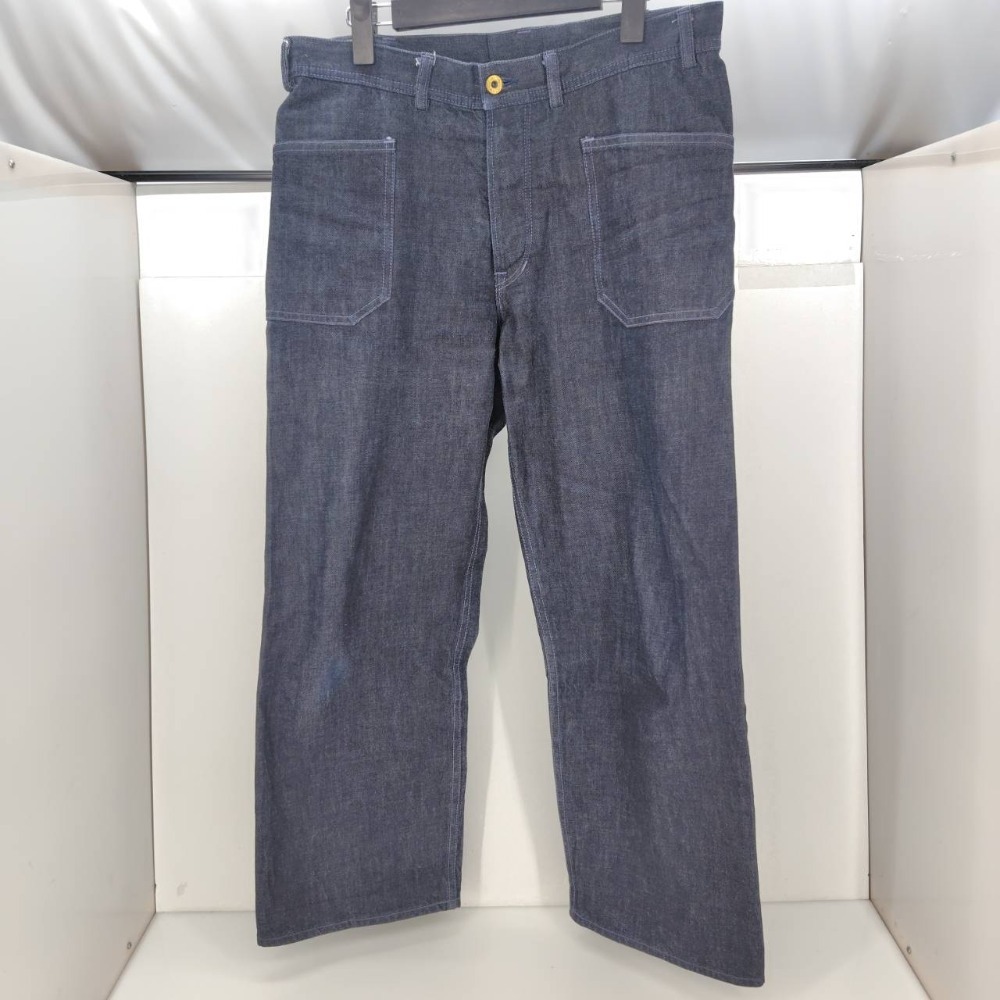 05w18384 ドライボーンズ Dry Bones ネイビー 日本製 メンズ デニムパンツ コットン 中古品 【館林店】