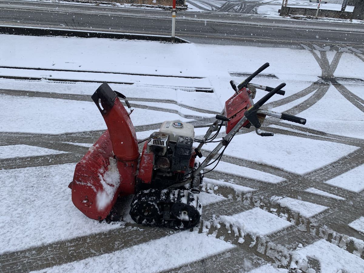 ホンダ 除雪機HS55 動作品　現状品　新潟