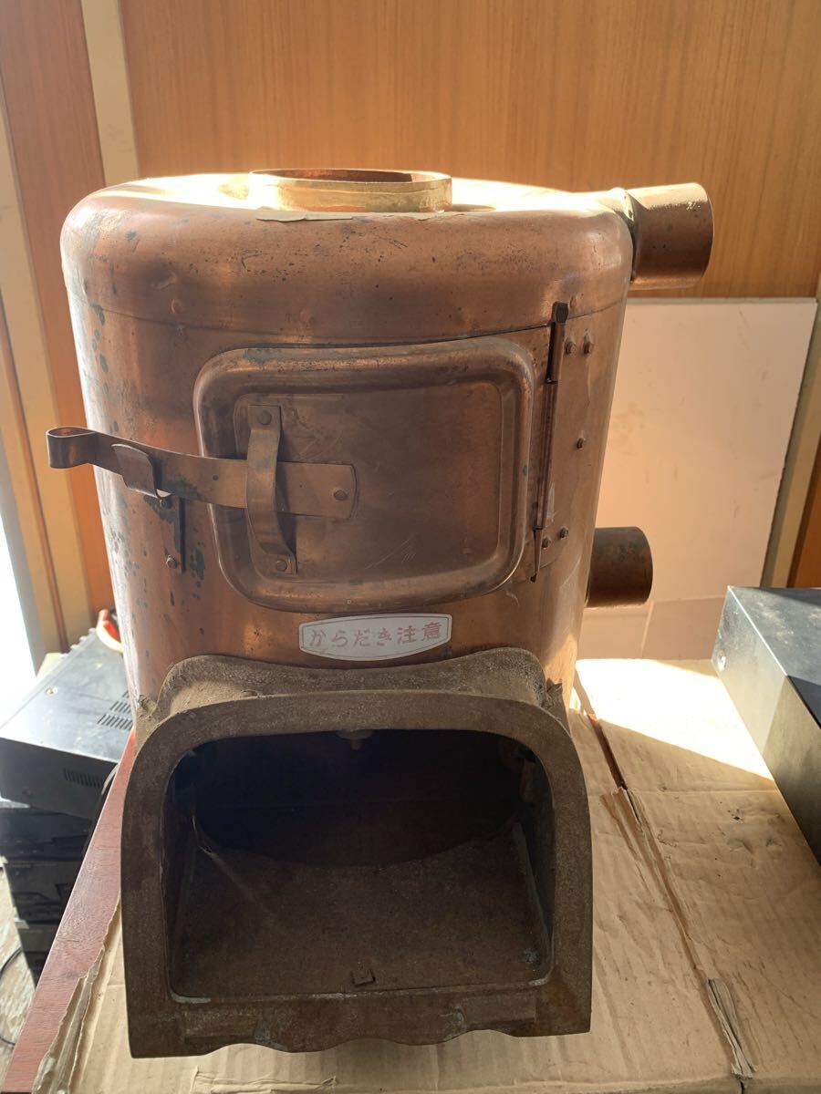 銅製風呂釜　現状品新潟　
