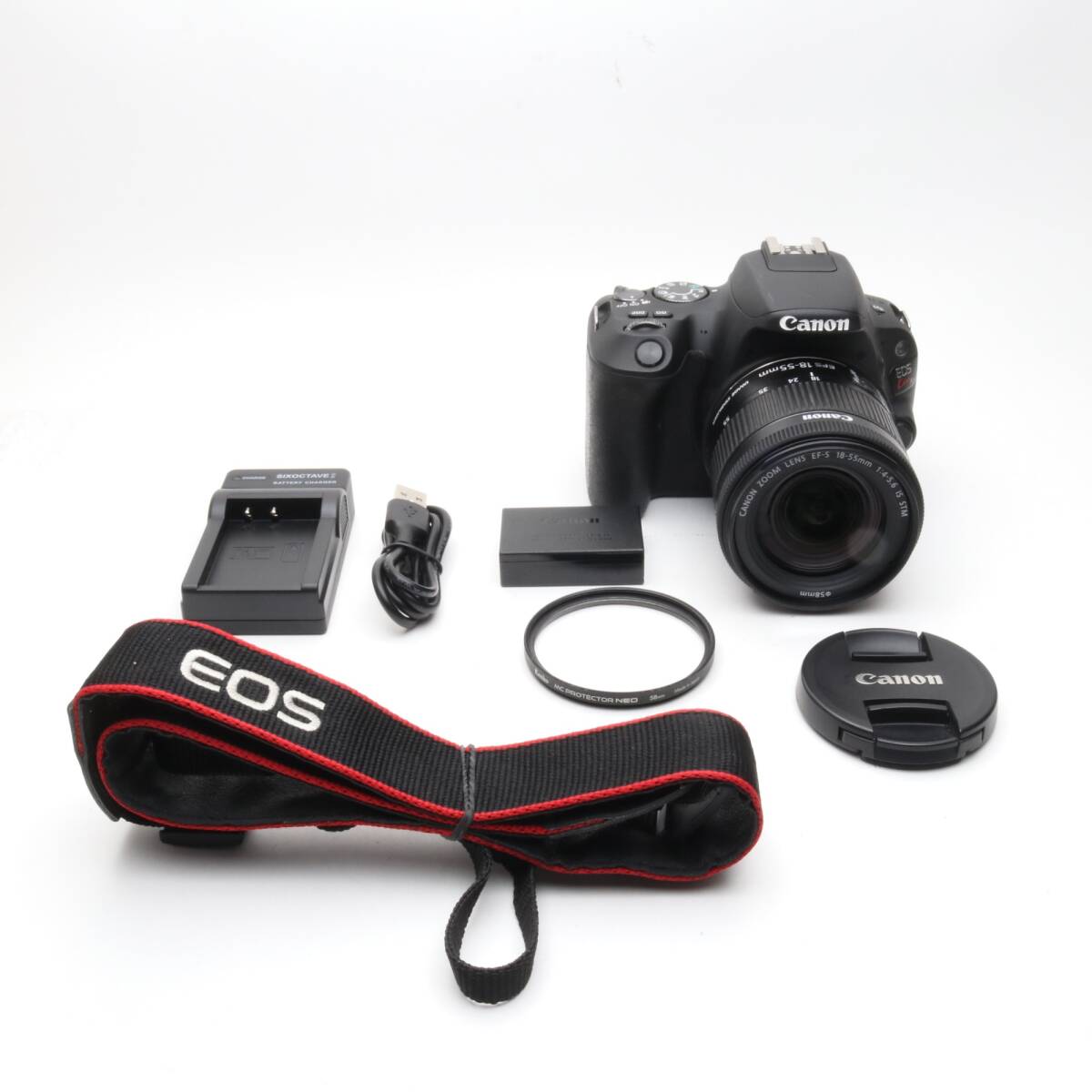 Canon デジタル一眼レフカメラ EOS Kiss X9 EF-S18-55 IS STM レンズキット(ブラック) KISSX9BK1855F4ISSTML