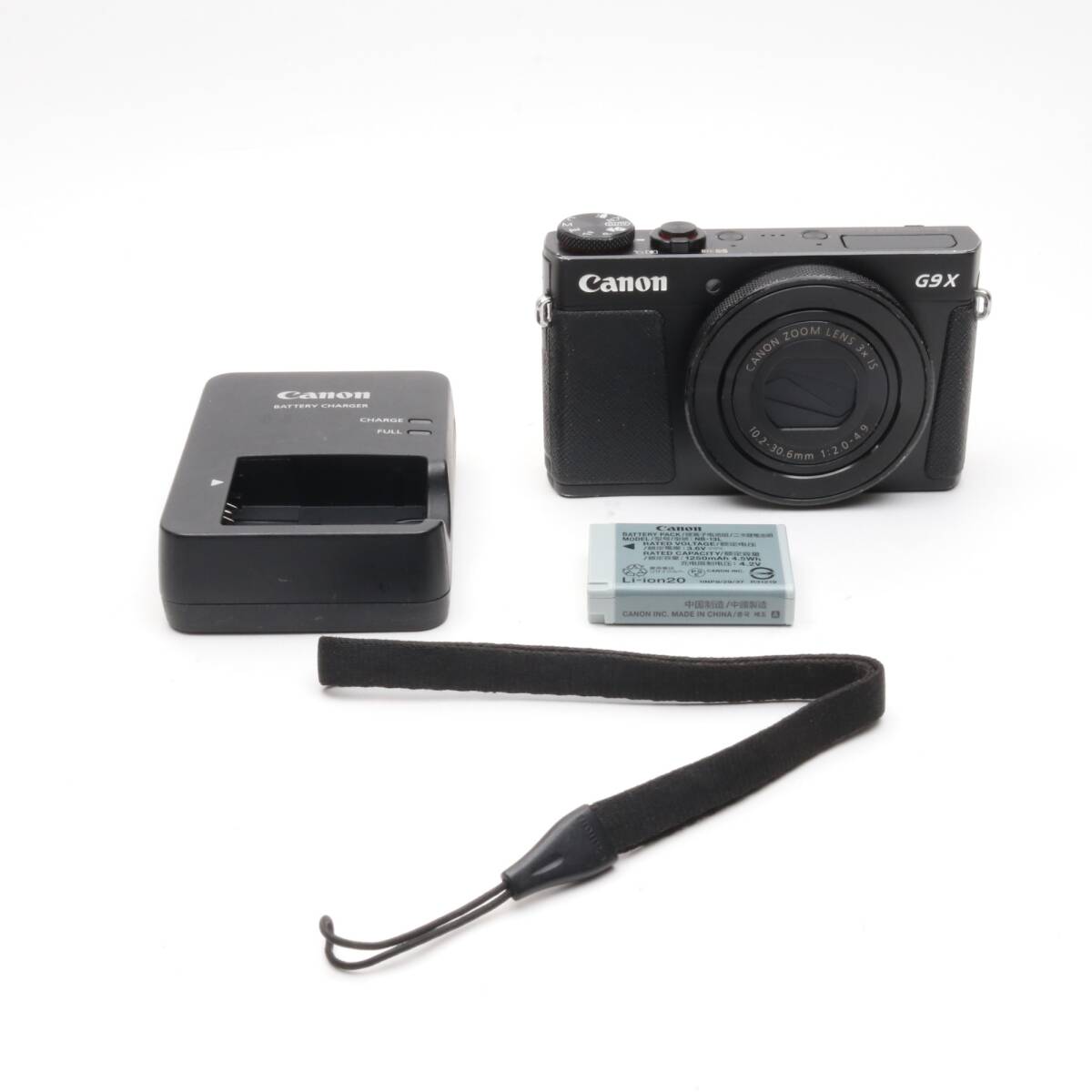Canon コンパクトデジタルカメラ PowerShot G9 X Mark II ブラック 1.0型センサー/F2.0レンズ/光学3倍ズーム PSG9XMARKIIBK