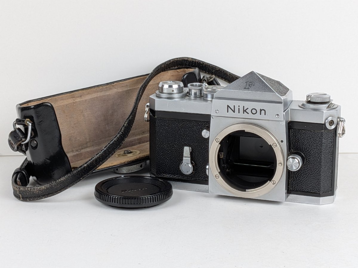 Nikon ニコン F アイレベル ボディ 35mm フィルムカメラ 初期型 64xxxx 修理歴有 外観良好 Japan