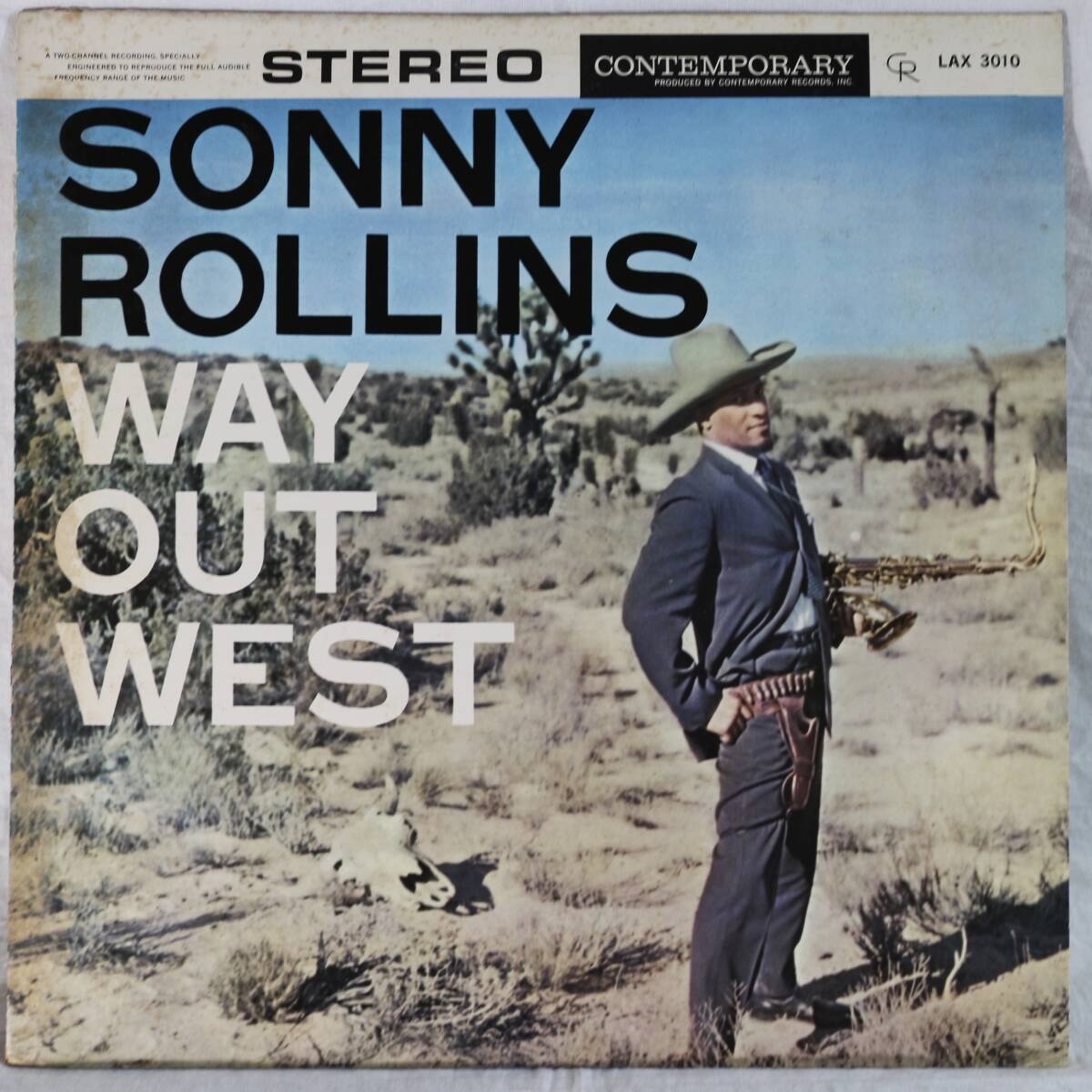 0085【LPレコード】SONNY ROLLINS ソニー・ロリンズ/WAY OUT WEST ウエイ・アウト・ウエスト/LAX 3010