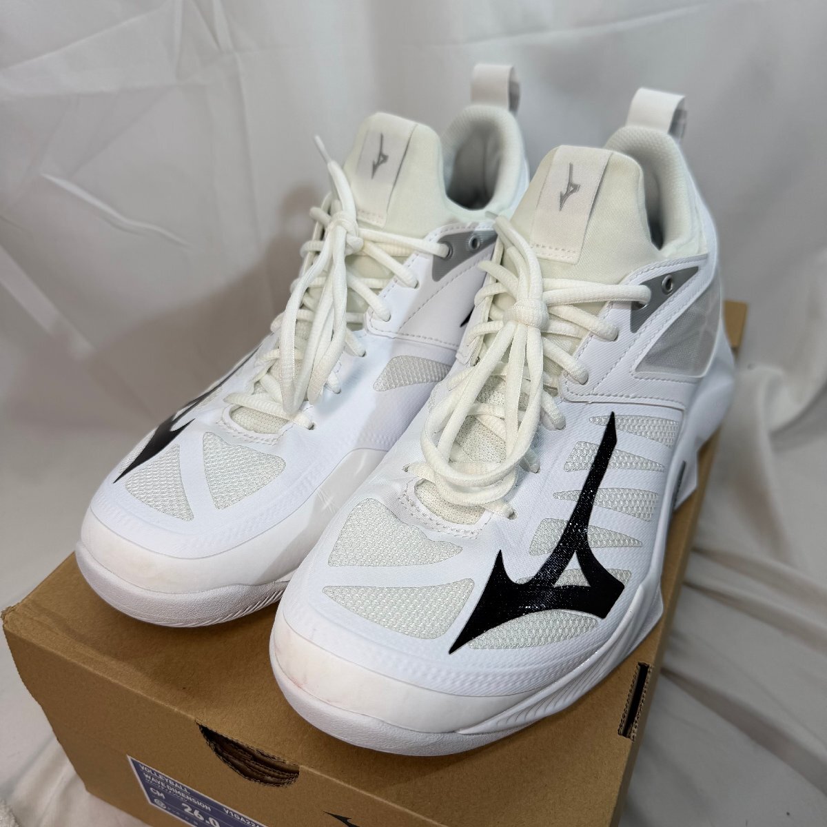 ◆B078 新品未使用 ミズノ バレーボールシューズ ウエーブディメンション V1GA224009 26.0cm MIZUNO WAVE DIMENSION