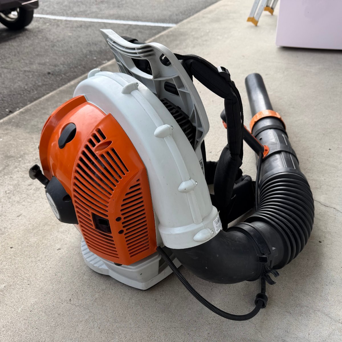 ◆B079 STIHL 背負式エンジンブロワー BR700 スチール 動作確認済み 【良品】