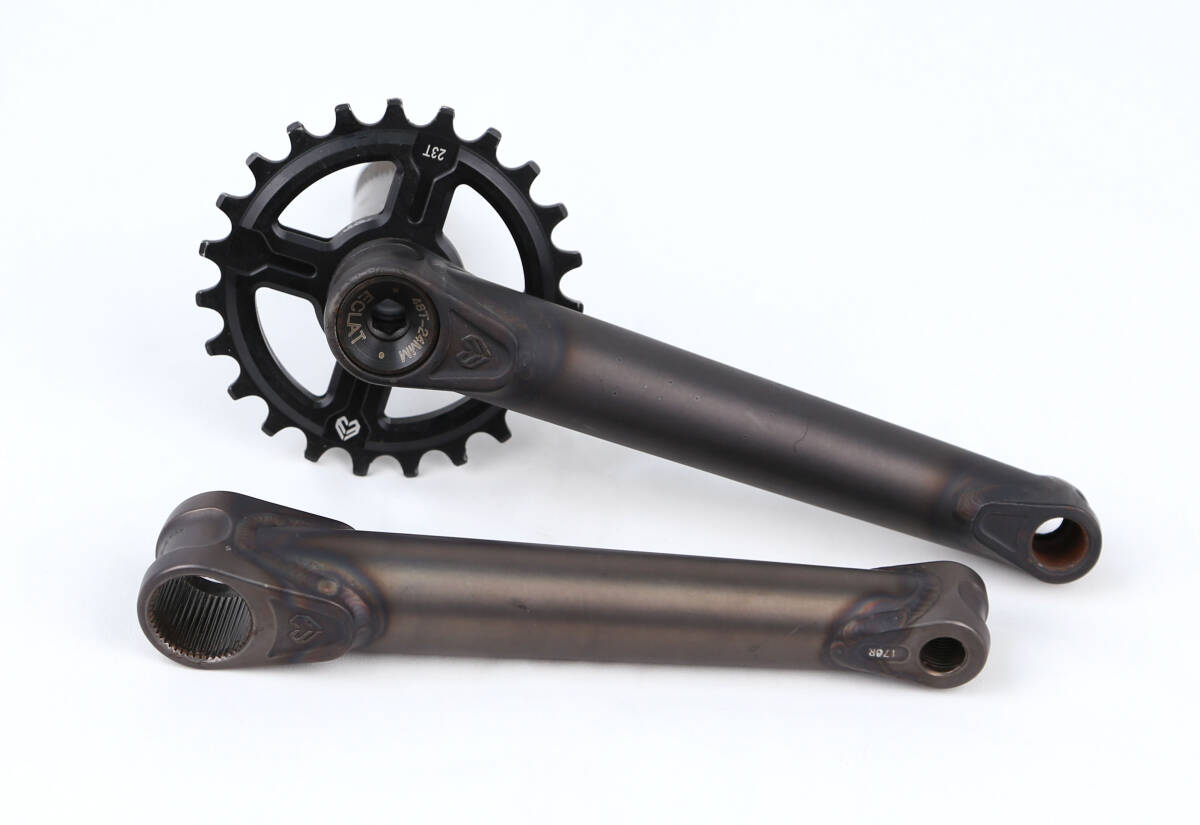 新品◆ECLAT エクラ BMXクランク 170mm