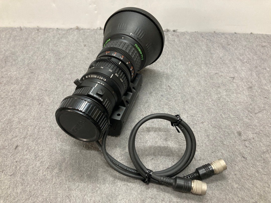 ジャンク【FUJINON】AW-LZ16MD73P 業務用 16倍光学バヨネット ズームレンズ 現状品 中古