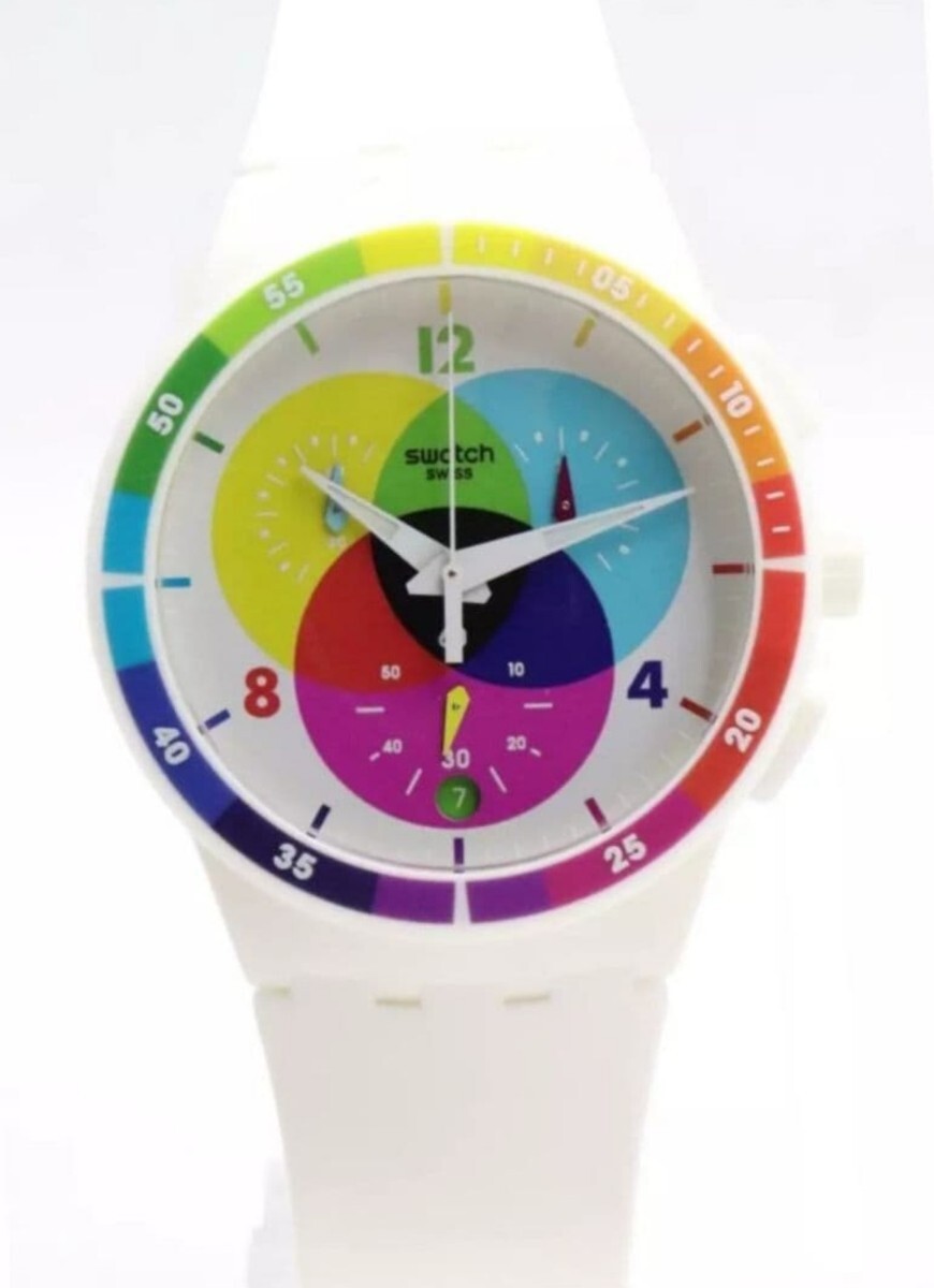 スウォッチ・マルチカラークロノグラフ swatch