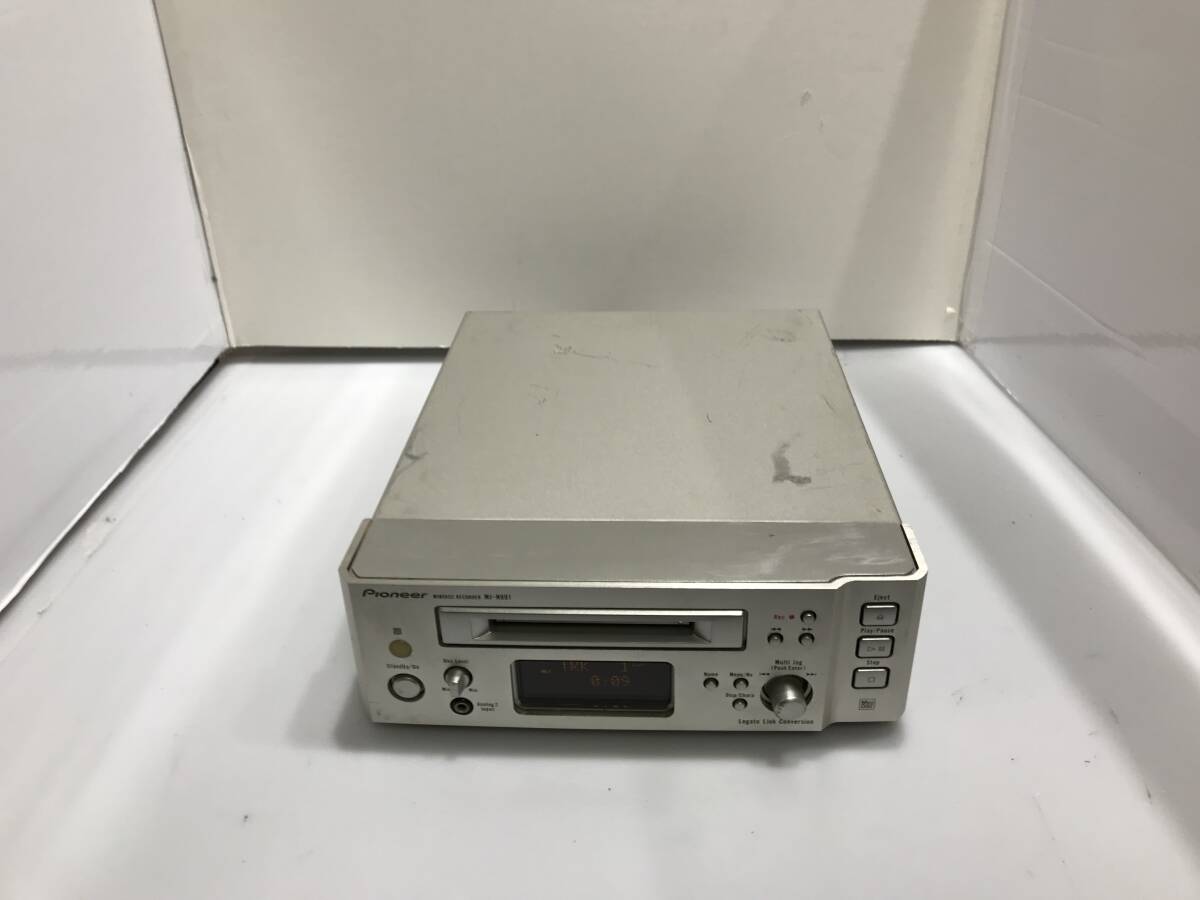パイオニア MDデッキ MJ-N901 MDLP非対応 　中古品Z104